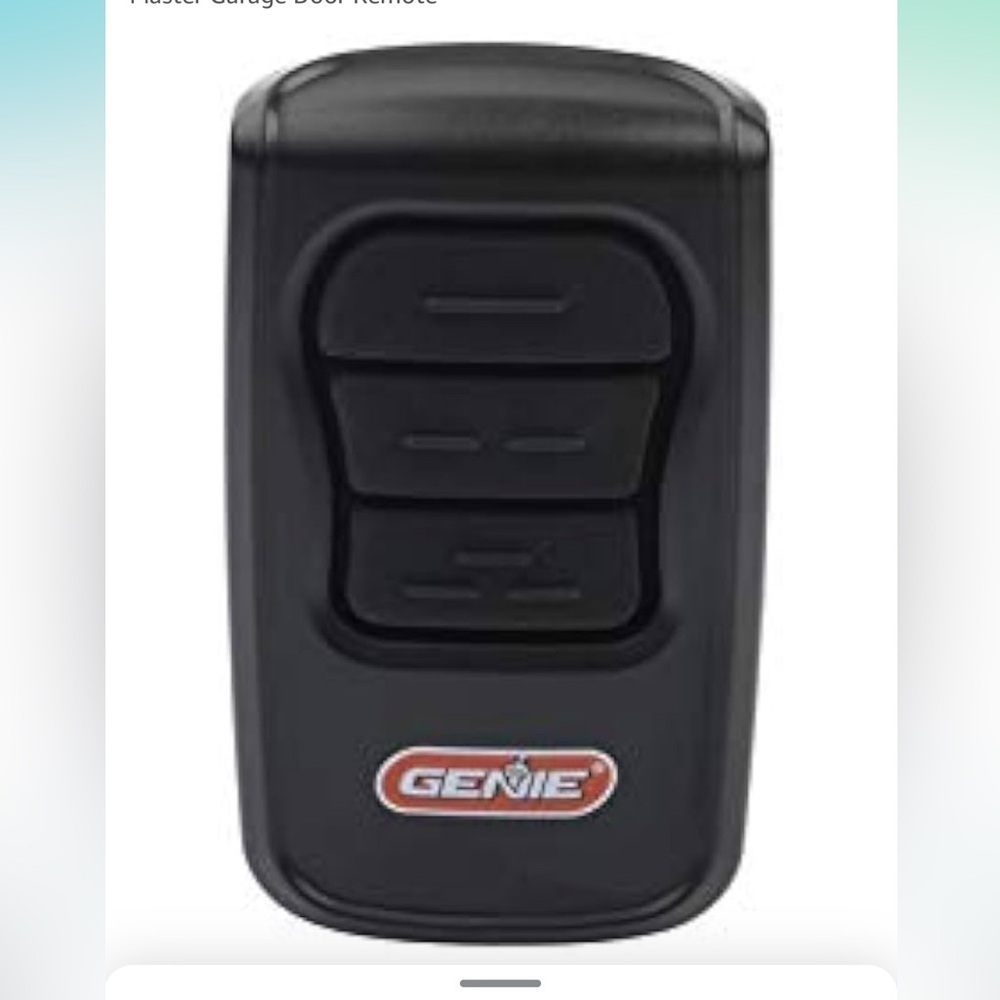 🔧 NIB GenieMaster 3-Button Garage Door Opener Remote GM3T-R | Genie Intellicode - Picture 5 of 6